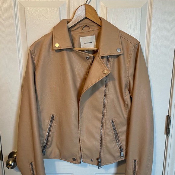 Anthropologie The Saige Faux-Leather Moto Jacket - Picture 5 of 9